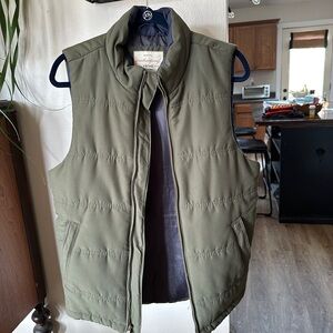 Weatherproof Men's Sage Green Quilted Vest